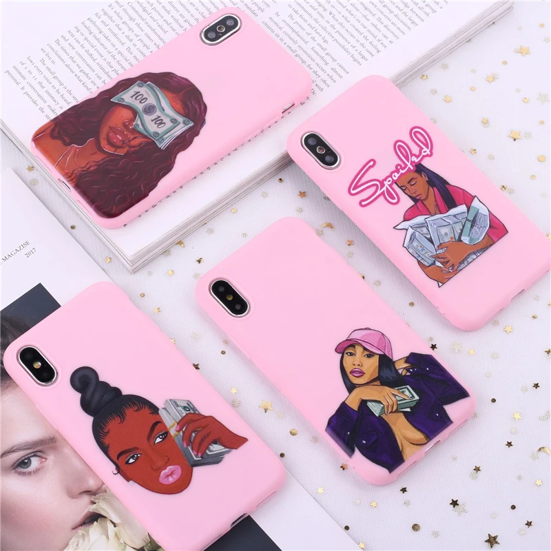 For Iphone 11 Pro Max Xr Xs X Cute Cases For Teen Girls For Iphone 11pro Case Make Money Pink Tpu Case Buy For Iphone 11 Case Make Money For Iphone Cute Cases