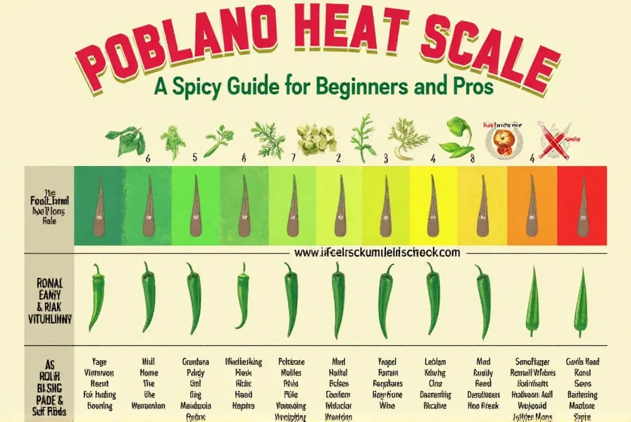 Pepper heat comparison chart