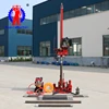 small portable percussion anchor auger cast rock drilling machine/diesel power sample 50m drilling rig QZ-3