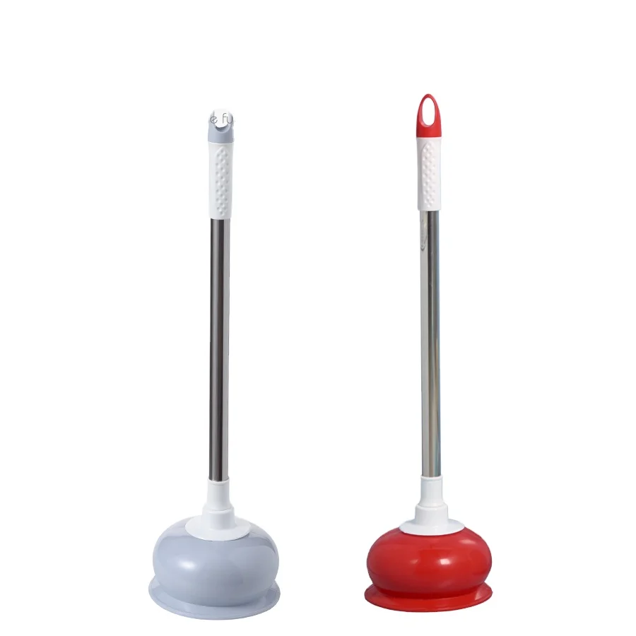 

Unique Design Hot Sale Toilet Stainless Steel Plunger Home Cleaning