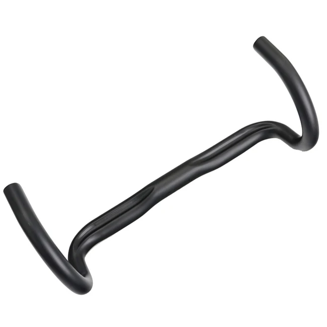 

Toseek black matte bicycle carbon gravel handlebar roadbike cycle handle bar 31.8*380/400/420/440mm road bikes handle bar