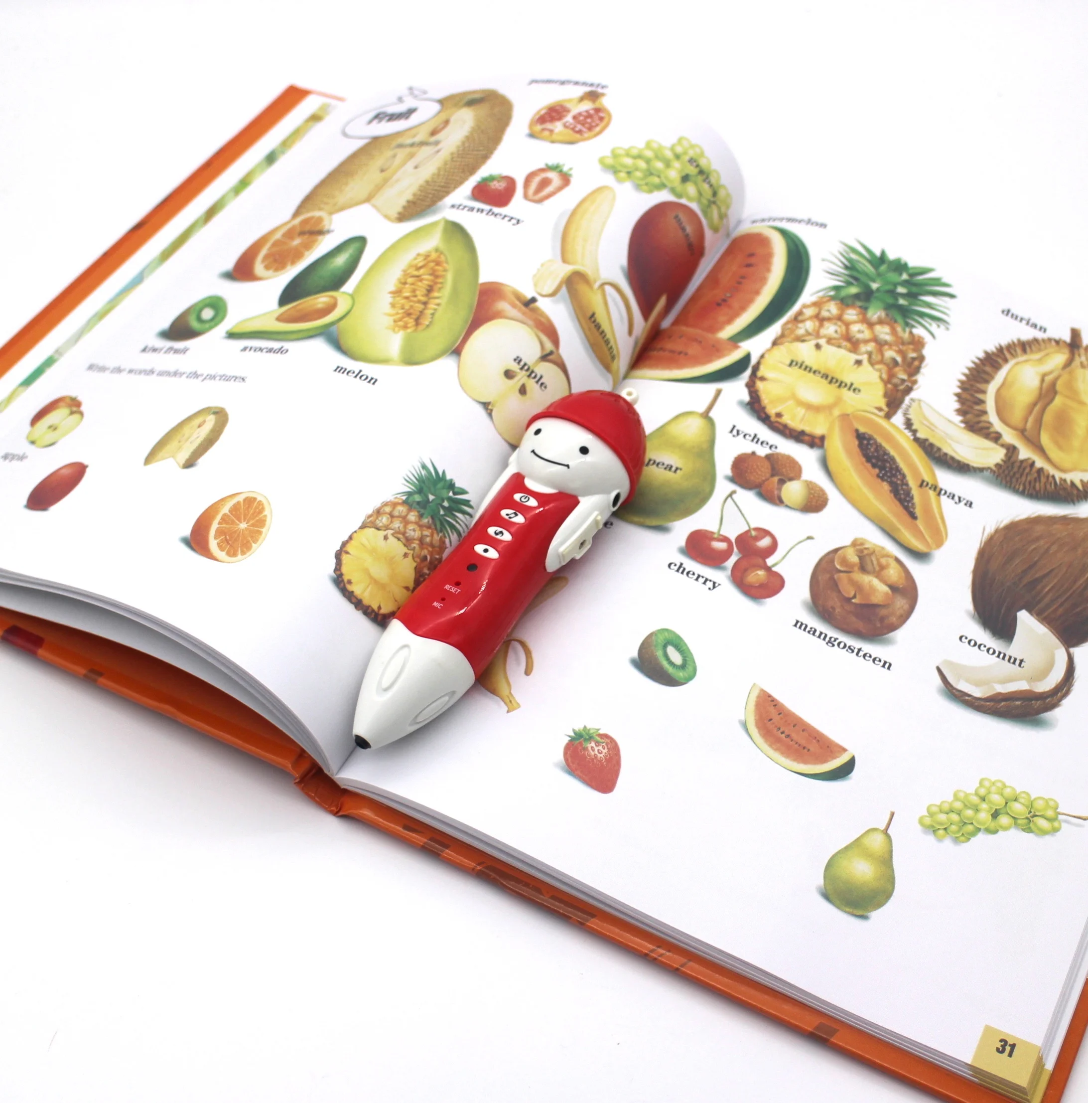 
Hot English Learning Set BBC Classic Carton English Ozmo Books with Talking Pen 