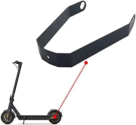 

For Ninebot Max Scooter Rear Fender Mudguard Bracket Support for Segway Ninebot Max Electric Scooter, Black