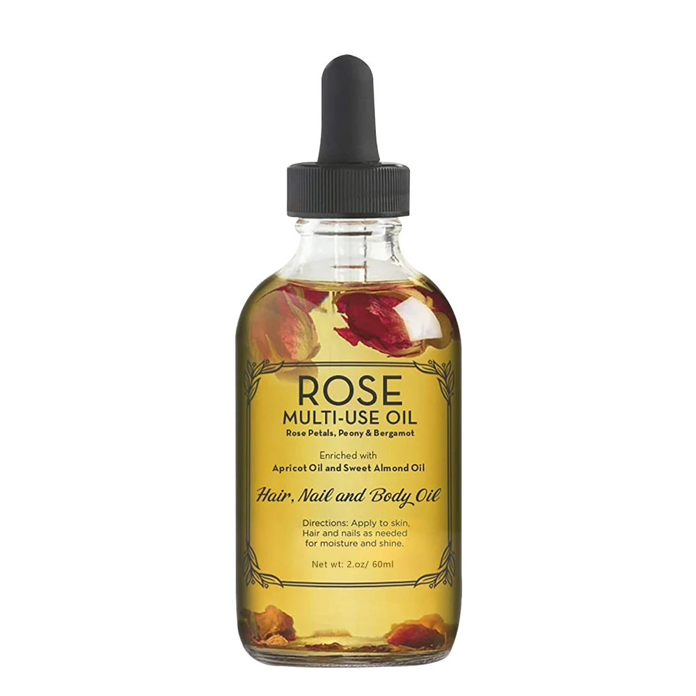 

Wholesale Private Label Natural Organic Pure Face Body Hair Facial Skin Care Repair Skincare Massage Rose Galore Petal Oil