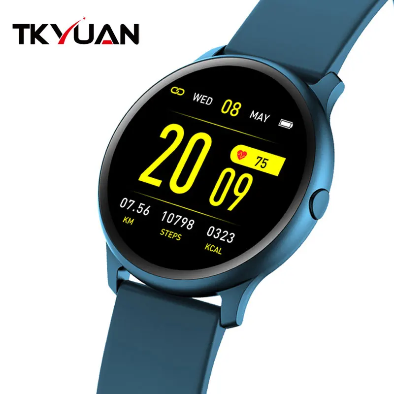 

Amazon Hot Sale Pro Smartwatch Waterproof Reloj Inteligente Wearfit Smart Watch KW19 with Heart Rate Blood Pressure Oxygen