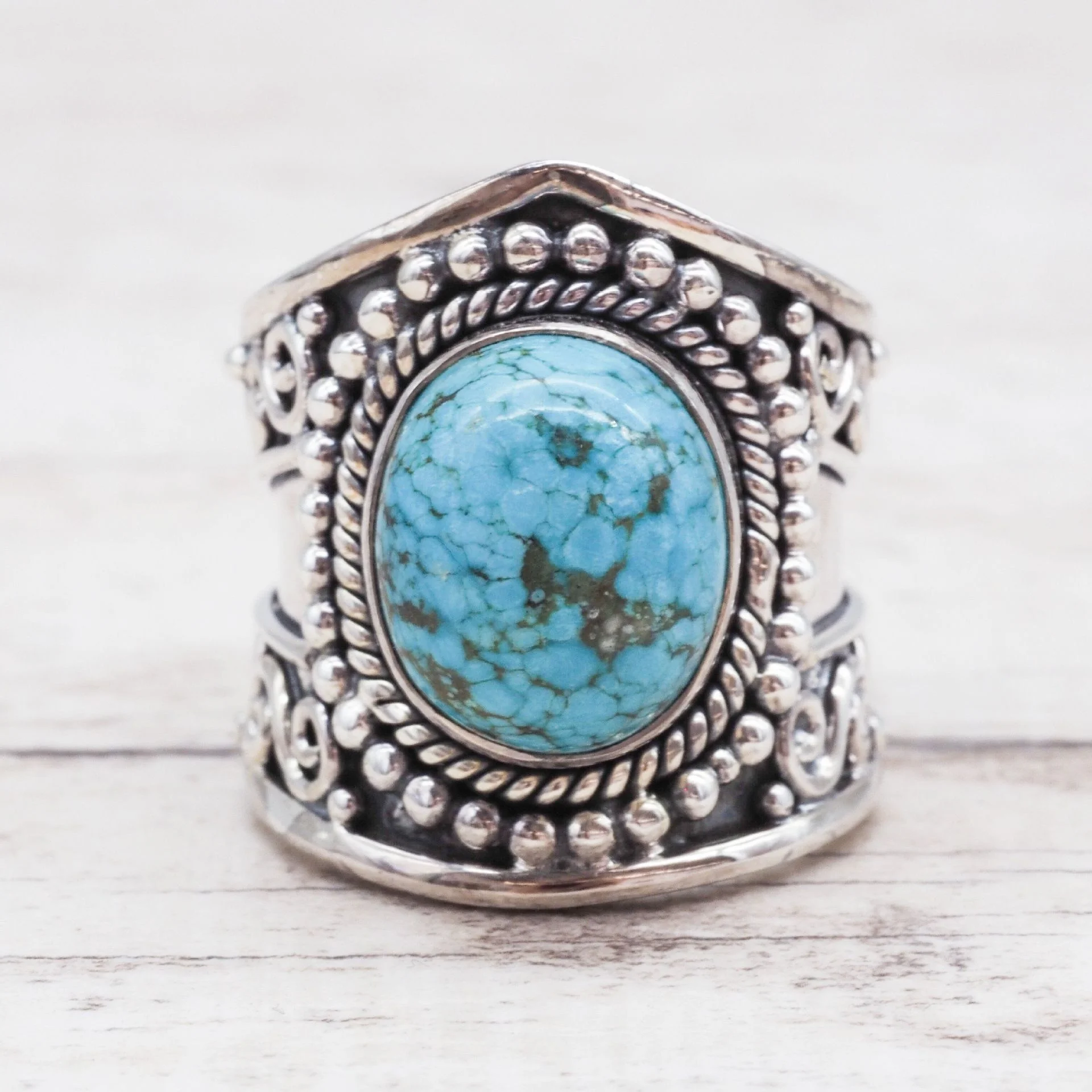 

Moonstone Black Onyx Retro High-quality Jewelry Vintage Thai Silver Female Ring For Party Wedding Engagement