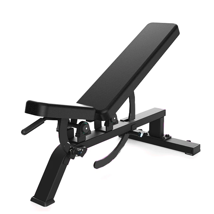 

New Arrival Fitness Gym Workout Bench Black Height Adjustable Press Dumbbell Bench, Black, white, customized