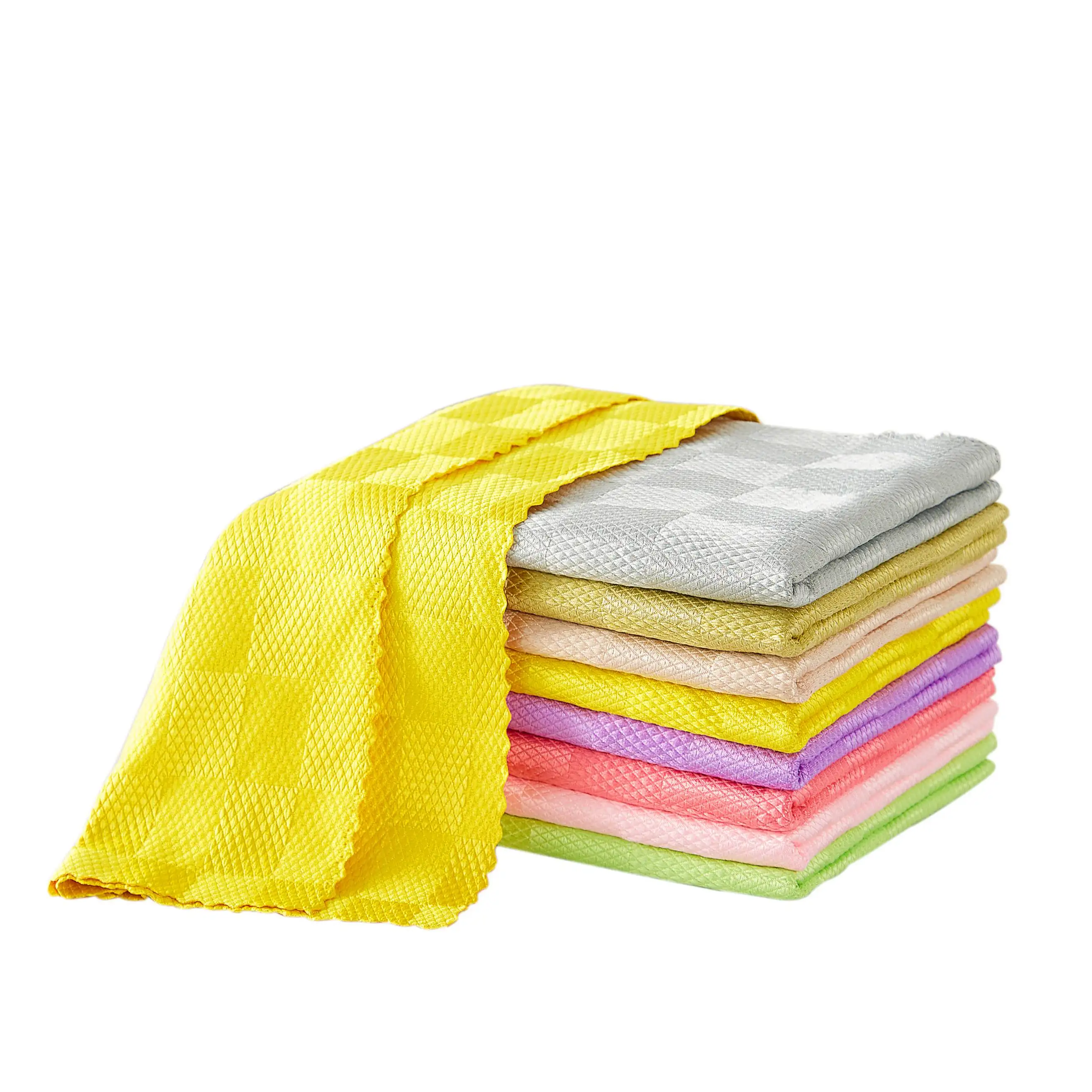 

Modern High-quality Microfiber Fish Scale Rags Household Cleaning Assistant Household Rags