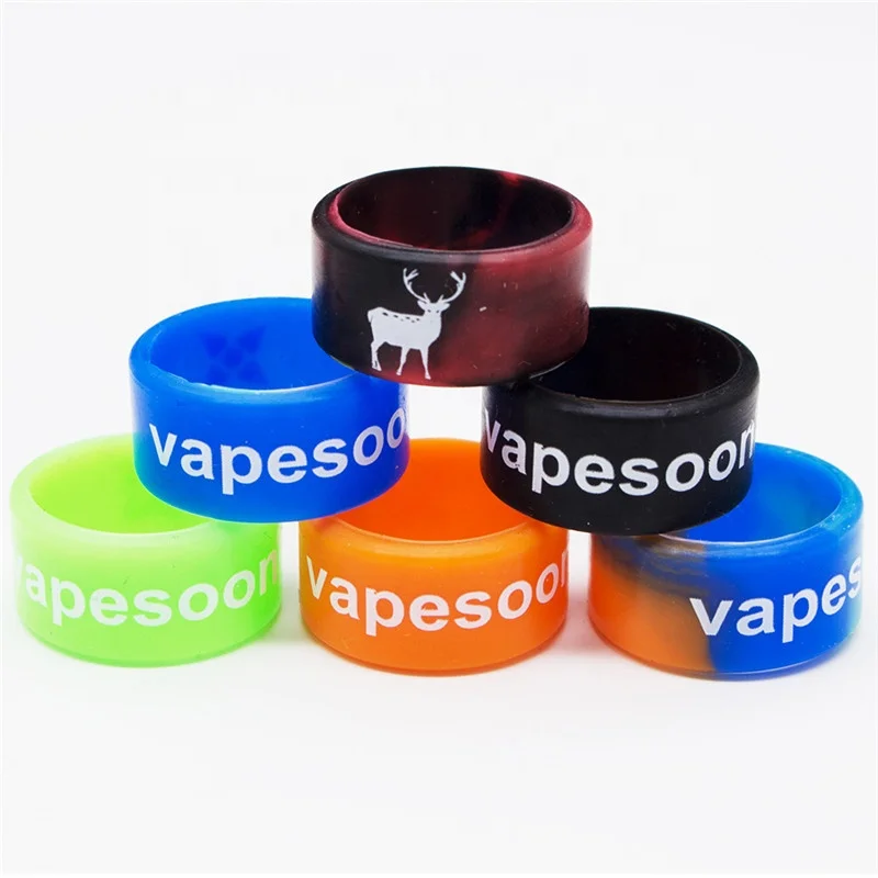 

vapesoon Decorative and Protection Ring08 24*12mm vapeband vape silicon ring vape band