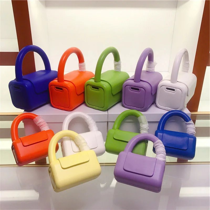 

High Quality Popular customized logo color funny TOTO bag silicone handbag for girls