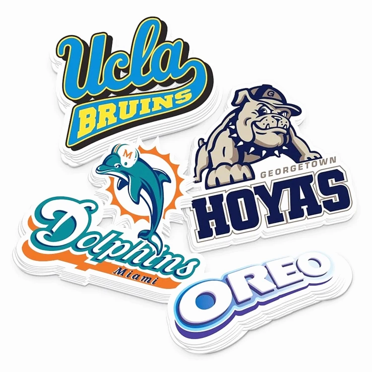 

Vinyl Sticker Paper Adhesive Custom Die Cut Adhesive Logo Sticker Die Cut Stickers Cartoon Uv Proof Waterproof Gift & Craft