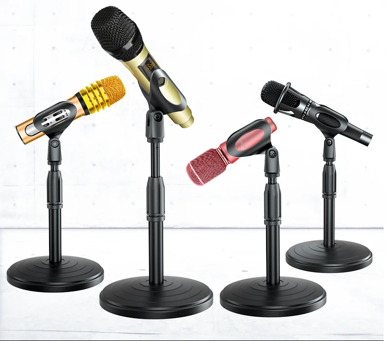

AGT-T06 Hot-selling Adjustable Desktop Microphone Stand Mini MicTripod