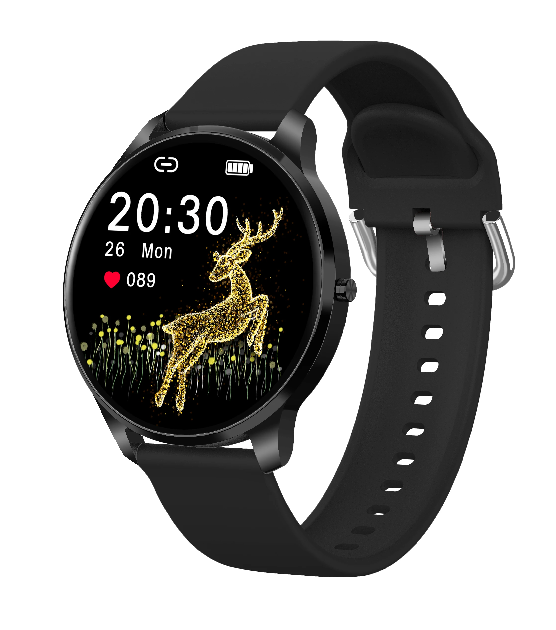 

2021 New Arrival 1.28 inch Full Touch Screen LW29 Smartwatch Heart Rate Fitness Smart Bracelet Watch Support Amazon Dropshipping