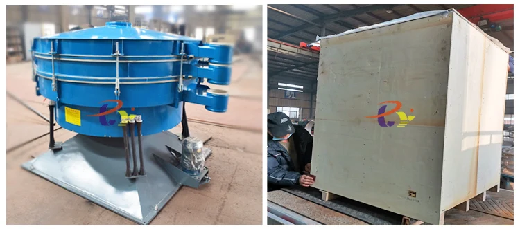 circular tumbler vibrating screen separator for Barite powder