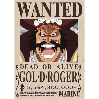 One Piece Poster New Prize Money Four Emperors Shanks Wanted Poster ...