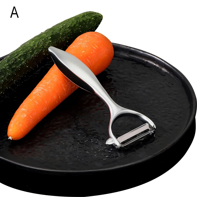 

Top selling kitchen gadget easy grip handle kitchen accessories easy vegetable appler stainless steel sharp fruit peeler