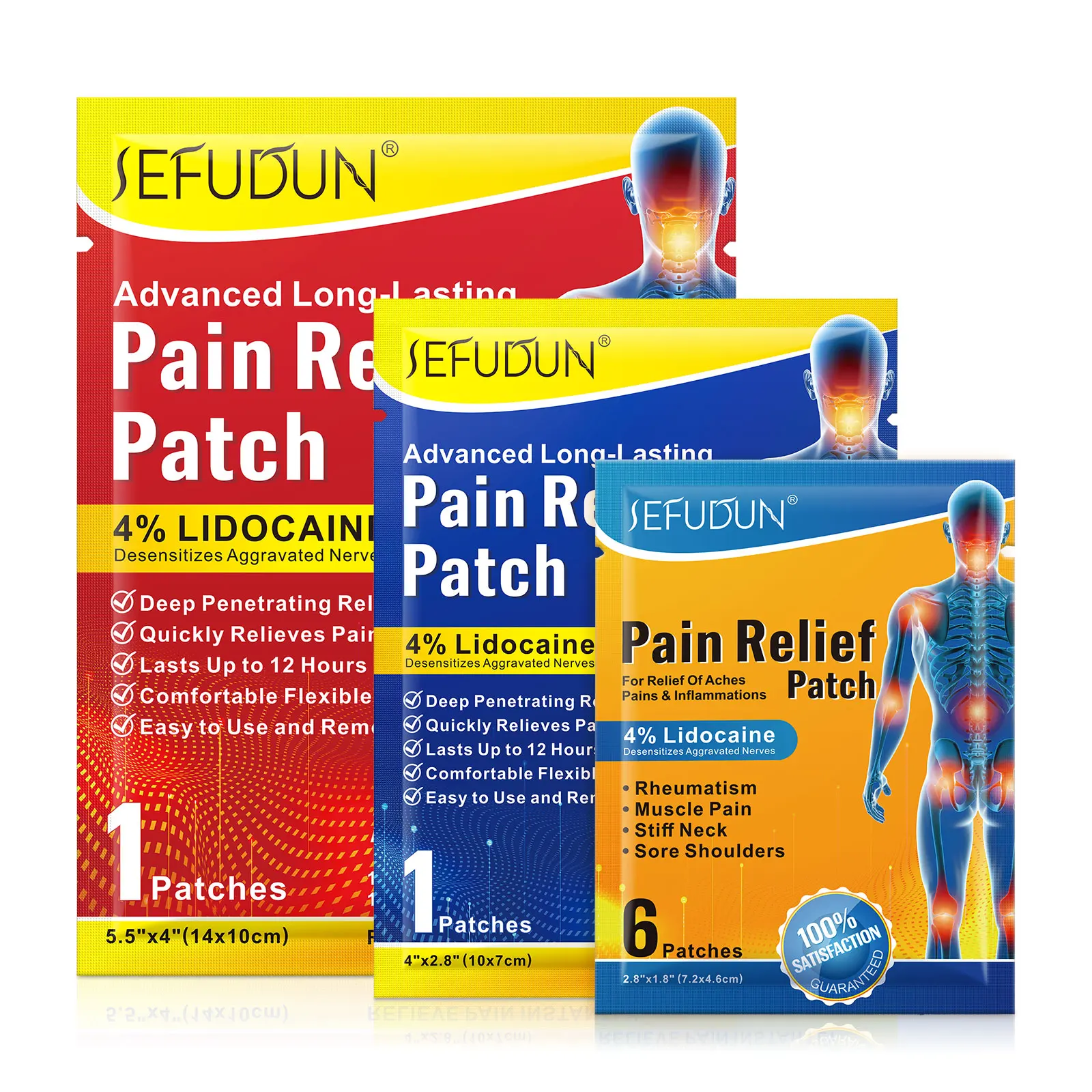 

SEFUDUN OEM Advance Long-Lasting Herbal Pain Relief Patch
