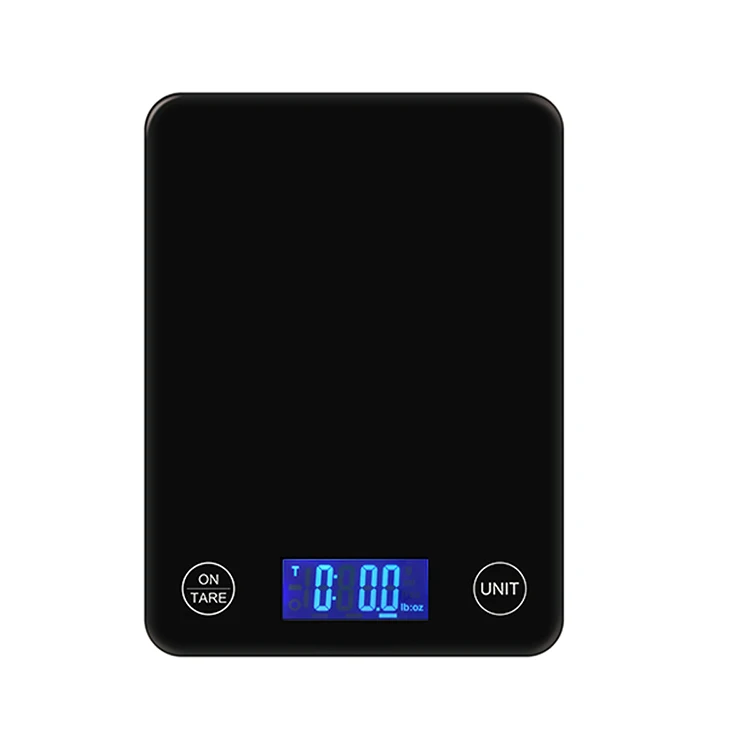 

2021 Household Digital Multifunction Food Digital Kitchen Scale with Scale Tray Digital Display 10kg Balance De Cozinha Support, Black