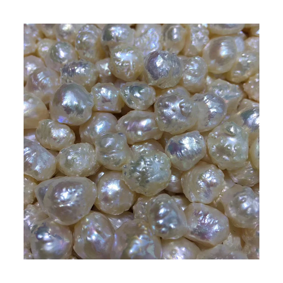 

Wholesale 9-11mm Irregular Shape Natural Freshwater Pearl Beads Baroque Pearl