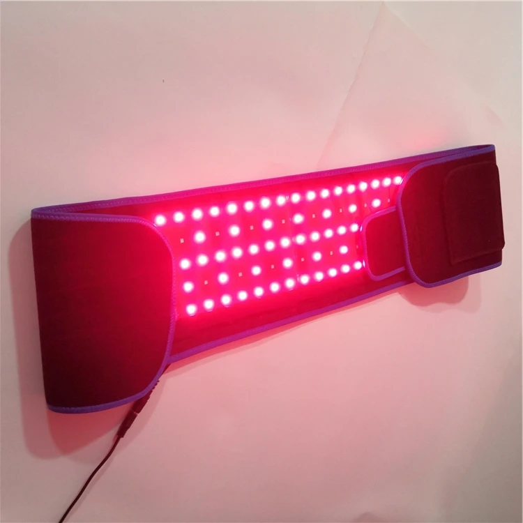 

Wholesale Versatile Pain Relief Weight Loss Light Belt 635nm 850nm Red Light Therapy Wrap Belt, Black