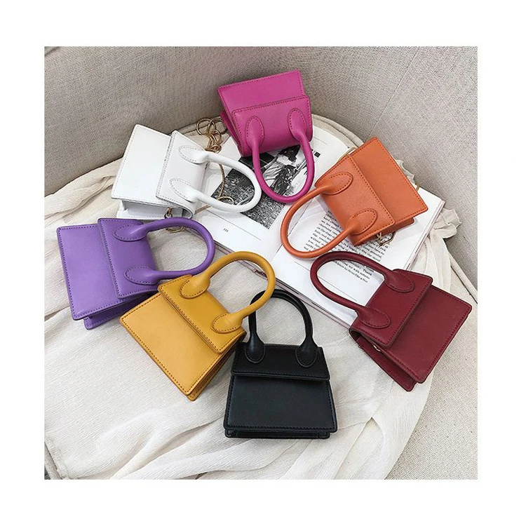 

Super Mini Chains Key Bag For Women Designer Crossbody Shoulder Strap Sling Bags 2021 Purses And Handbags Mini Handbag, 4 colors