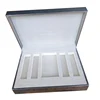 Custom Logo Silver Stamping Embossing Reverse UV Coating Paper Box Packaging Wholesale