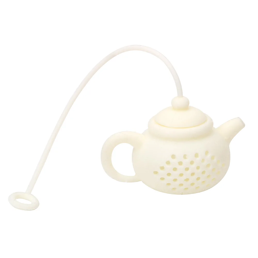 

Tea Accessories Creative Teapot Shape Tea Infuser Tea Strainer Herbal Filter, As photo