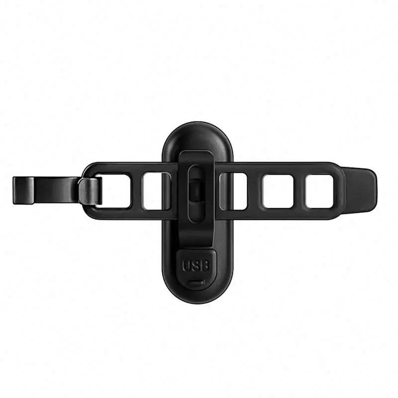 

Usb rechargeable cycling bicycle light ,HOPp6 led lamp bike for sale, Black
