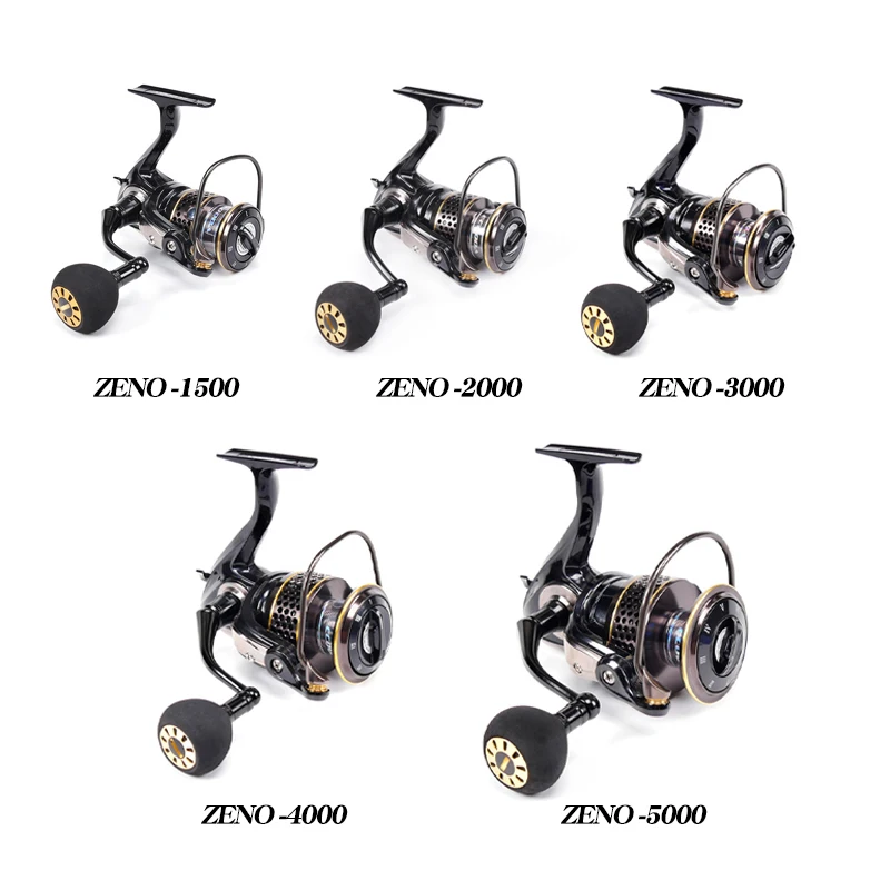 

Ecooda Brand ZENO Carbon Fiber Saltwater Spinning Reel 1500/2000/3000/4000/5000 Fishing Reel Spinning Jigging Reel