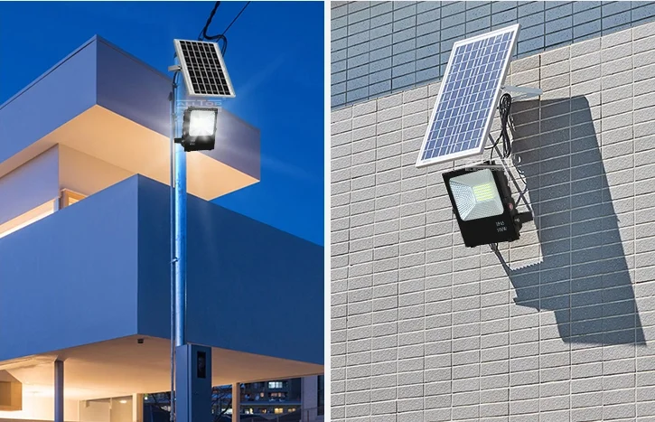 户外ip65 可充电 5054 30w led 太阳能泛光灯