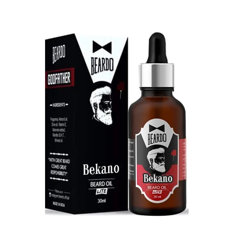 

Mens beard oil bottles Organic Beard Vitamin E Nourishing Smoothing Grooming kit Beard Growth Oil