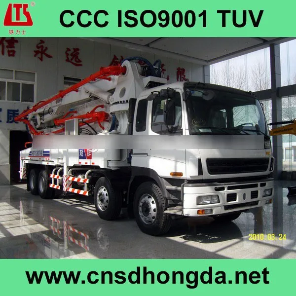 
39m-Boom Concrete Pump Truck for Sale 