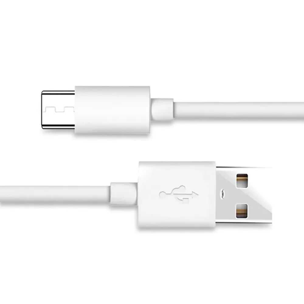

White Color Android Type C Fast Charging High Elastic TPE Data Cable
