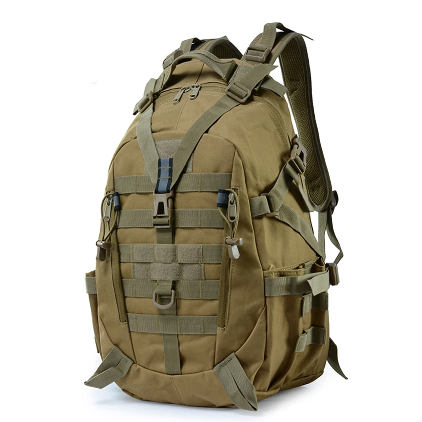 

Travel Molle Rucksack Large Capacity Waterproof Military 25L Tactical Backpack, 10 colors