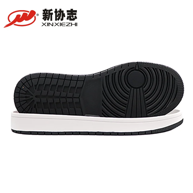 

Fashion Casual Soles Anti-slip European Standard Eco-friendly Soles Double Color Sneaker Soles, Customized