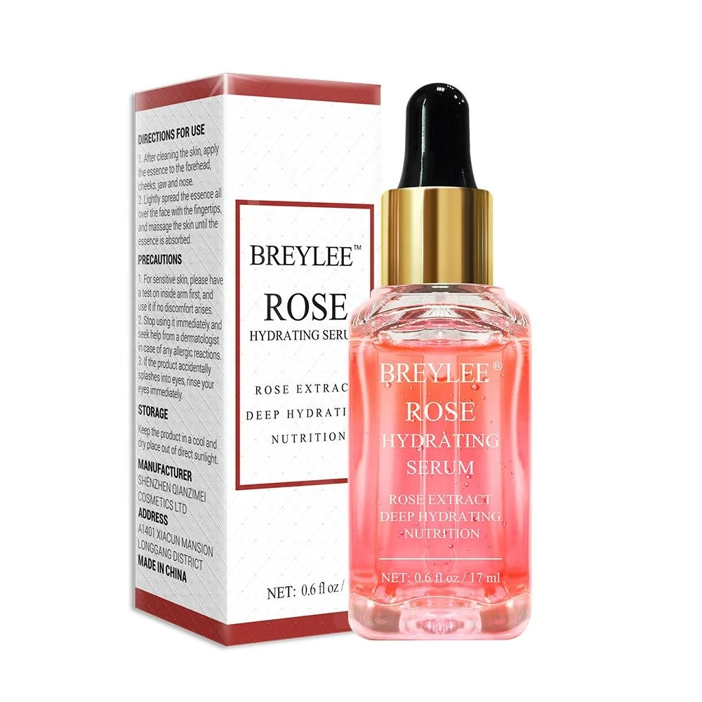 

BREYLEE original face serum private label Rose extract deep Hydrating nutrition