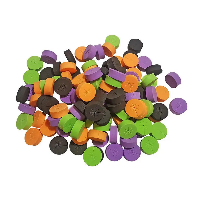

2" Garden Clone Collars - Advanced Spoke Design - Premium Neoprene Inserts for Net Pots and Cloning Machines, Black,white,orange,blue,green,yellow,purple