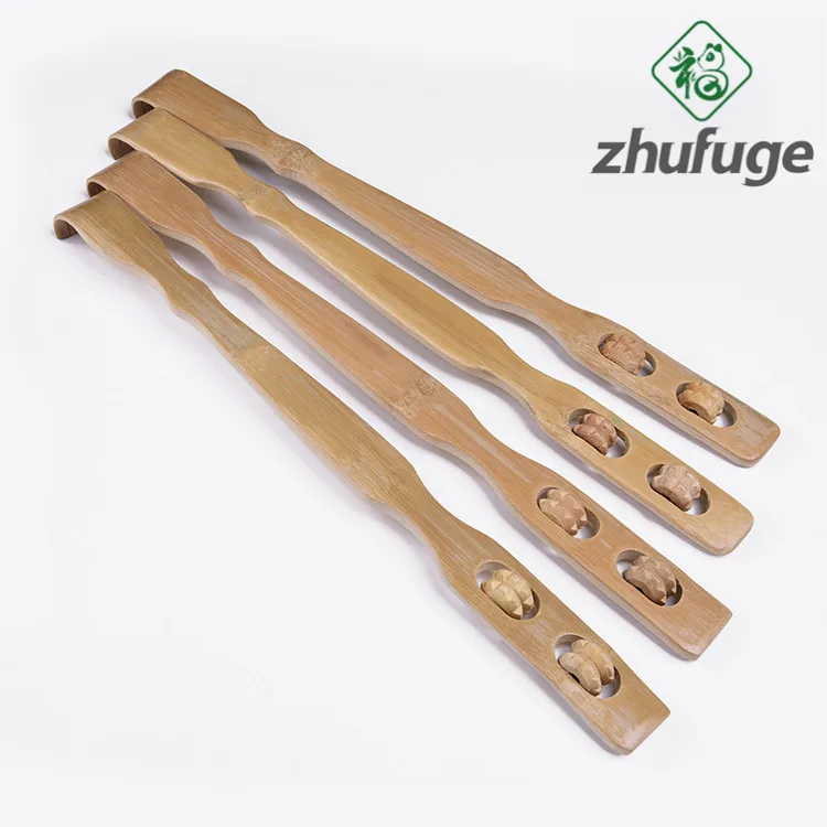 
Back Itch Scratcher Natural Bamboo Eco Friendly LOGO Customized 18 Inches Long Neck Massage Tool Neck Massager 