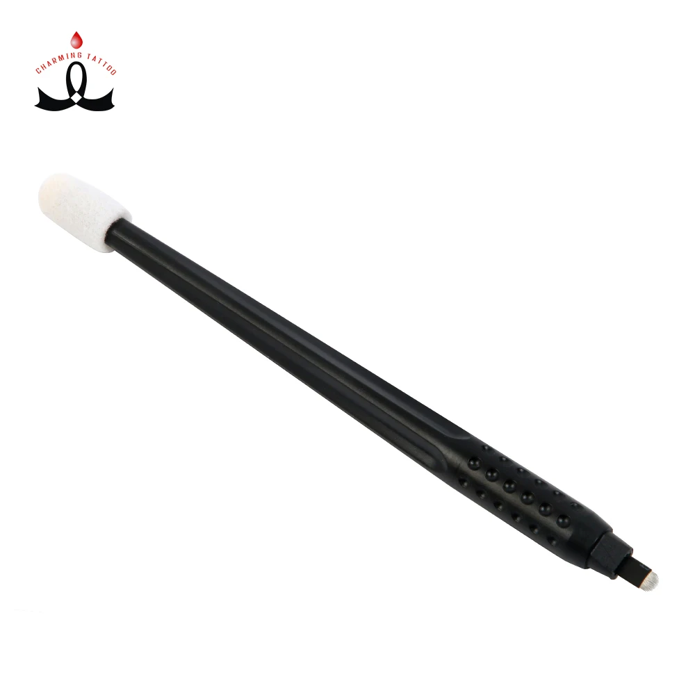 

Hot Sale Microblade Disposable Micro-movement Pen Permanent Makeup Tattoo Carving Tool, Black