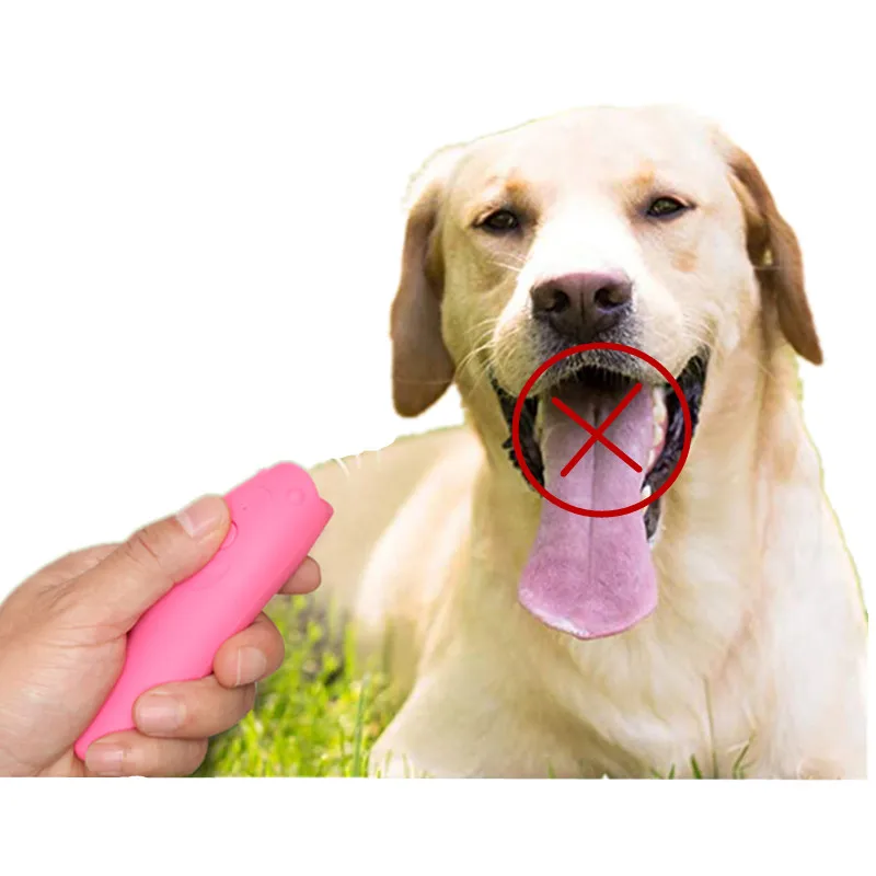 

amazon top seller Pet Dog Repeller Anti Barking Stop Bark Training Device Trainer, Black,pink