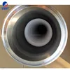 Customized 4 inch Lining Lined corrugated PTFE stainless steel braided metal hose Resistant to corrosion Strong for acid and alk