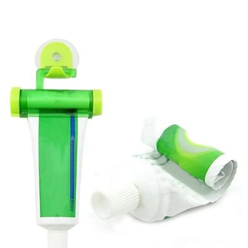 

Tube Toothpaste Squeezer Roll Bathroom Gadget Rolling Plastic Multipurpose High Quality Kitchen Supply, As photo