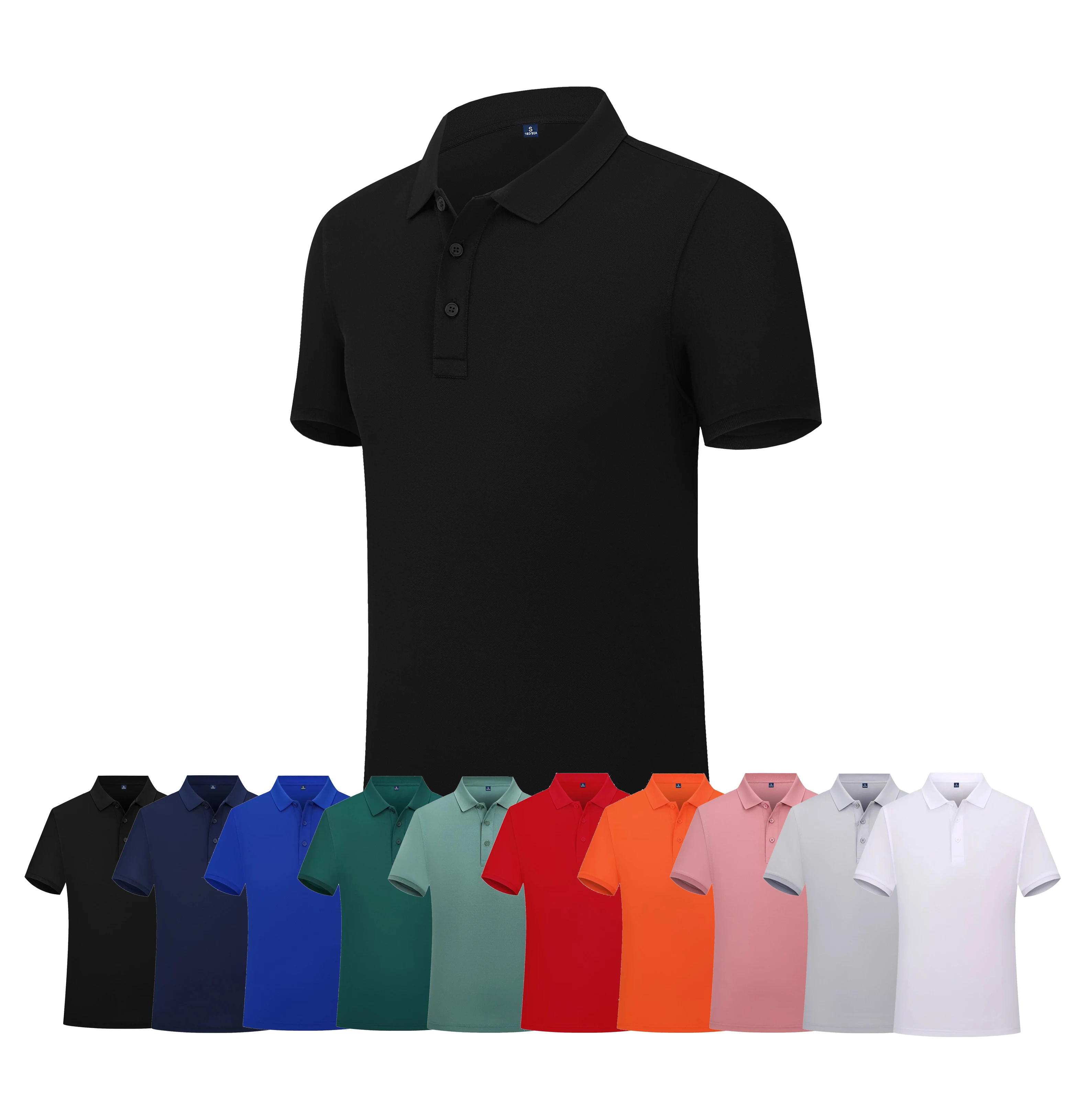 

Wholesale Men Clothes Blank White T shirt Custom T shirt Printing Polo Shirts