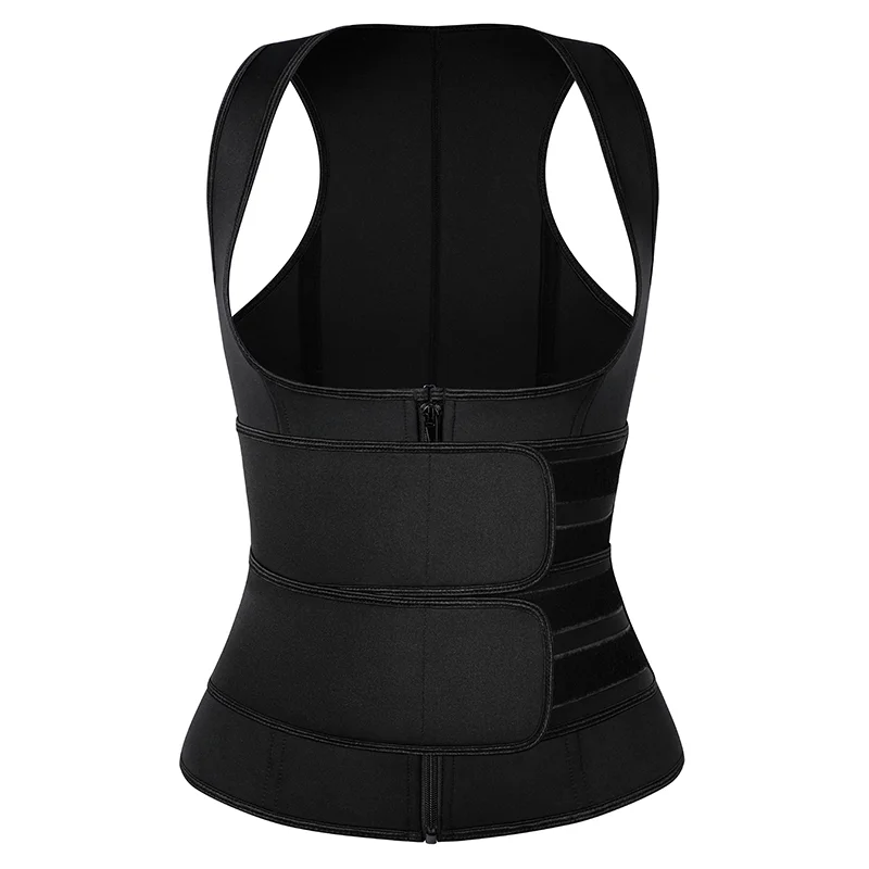 

Sweat Waist Trainer Slimming Vest Corset Weight Loss Body Shaper Sauna Suit Compress Shirt Belly Girdle Tops Shapewear