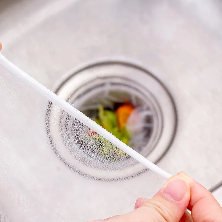 

Drain Cover Net Bag Sink Trash Water Filter Bag Drainage Residue Filter Bag For Kitchen