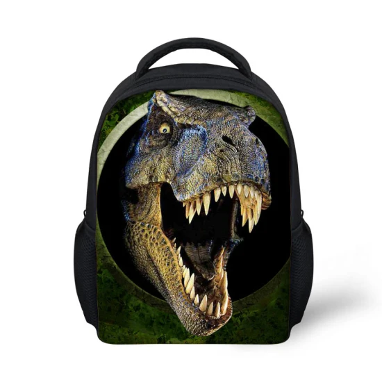 

Newest Small Child School Bag Boys Backpack 3D Animals Dinosaur Back pack Kids Girls Small School bag for Child, Customized