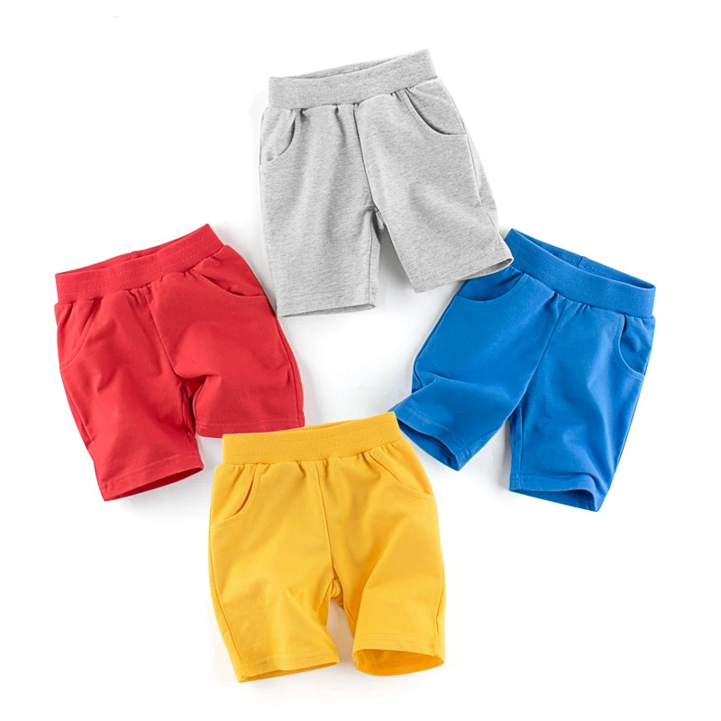 

2021 Summer Hot Sale 100% Cotton Breathable Casual Sports Wholesale Beach Boys Short Pants