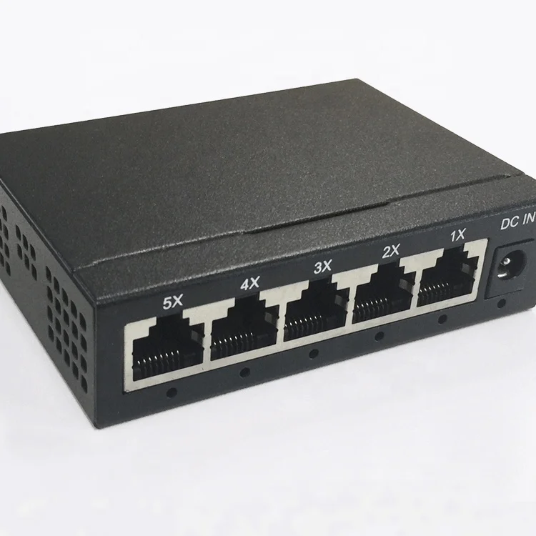 

10/100/1000M Base-T commercial grade gigabyte switch 5 port switch ethernet