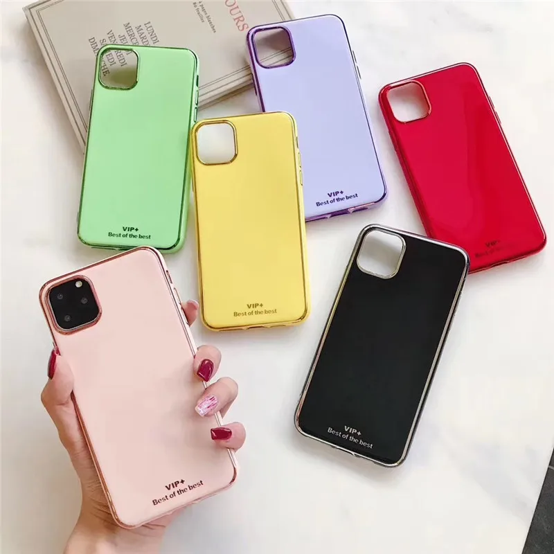 

Luxury cute origin Electroplated silicone phone case for iphone X XS XR 11 Pro Max 6s 7 8 plus cover for samsung S9 S10 Note A50