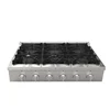 Professional Commercial Stainless Steel Gas Range With 6 Burner For Sale